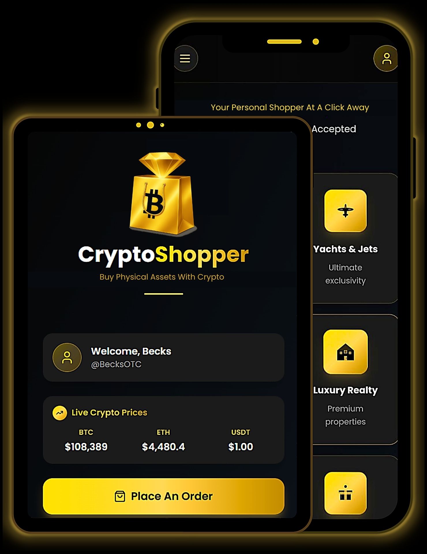 Modified Crypto Shopper Hero Image